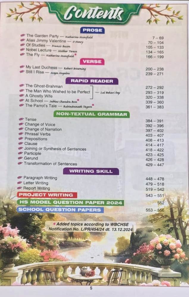 Class 11 English Companion 2026 (Semester 2) - According to Revised Syllabus - By Ray & Martin (Highlighter Edition) - Thumbnail 3