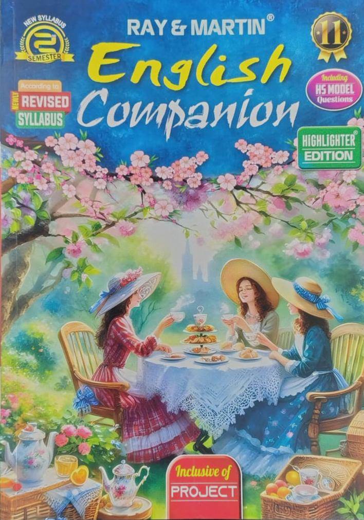 Class 11 English Companion 2026 (Semester 2) - According to Revised Syllabus - By Ray & Martin (Highlighter Edition)